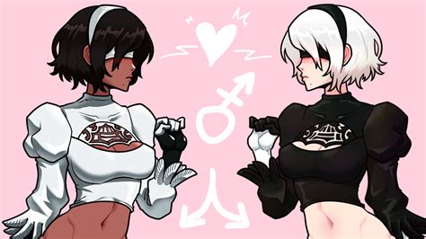 2b futanari|2b Futa Porn Videos .